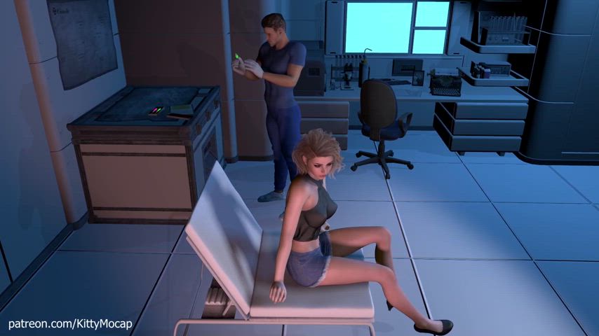 doctor giantess size difference gif