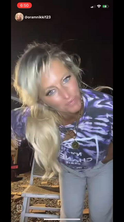 boobs nipple nipslip tiktok tits gif