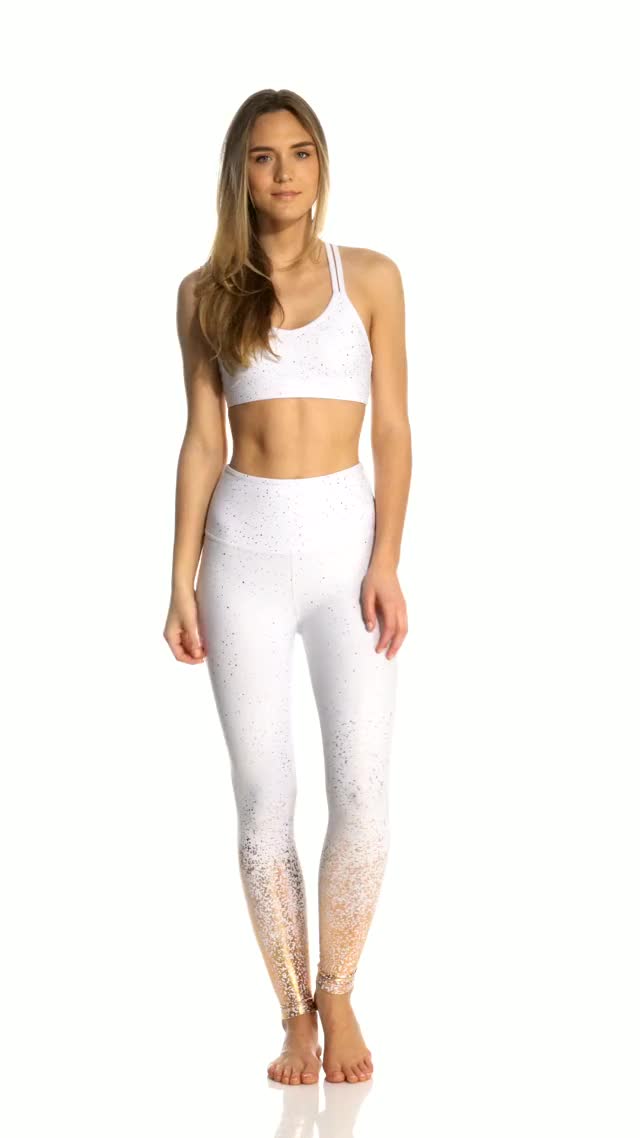 Beyond Yoga Alloy Ombre High Waisted Midi Yoga Leggings