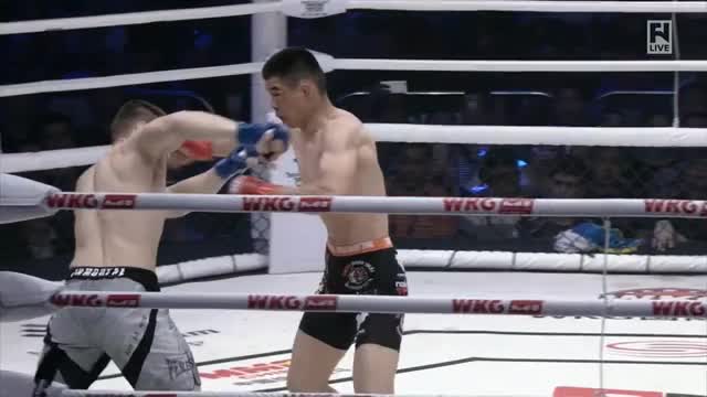 Andrey Lezhnev def. Asikerbai Jinensibieke via choke in the first. #M1Challenge #M1