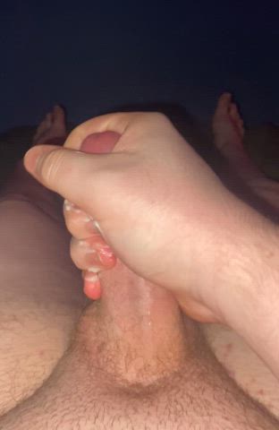 cumshot feet genderfluid handjob little dick masturbating orgasm real orgasm gif