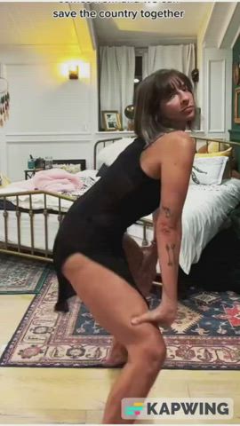 ass big ass booty celebrity dancing milf pawg solo thick twerking gif