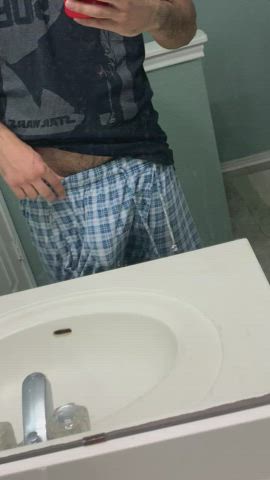 big dick cock undressing gif