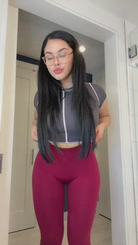 Bouncing Bubble Butt Latina Thick TikTok Twerking gif