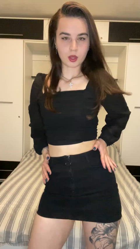 petite sfw small tits teen tits gif