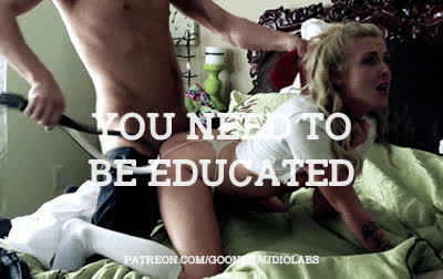 You need to be re-educated.