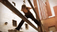 flexible gymnast outdoor gif