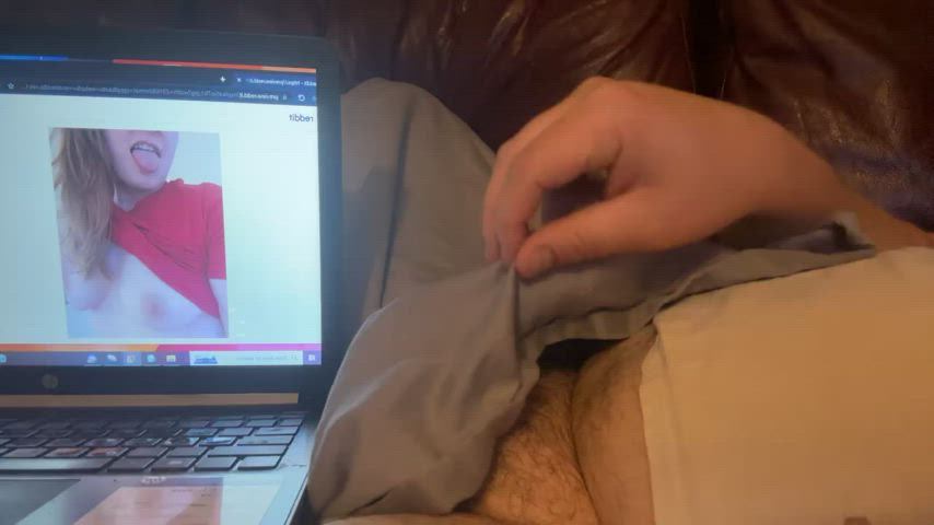 big tits homemade masturbating gif