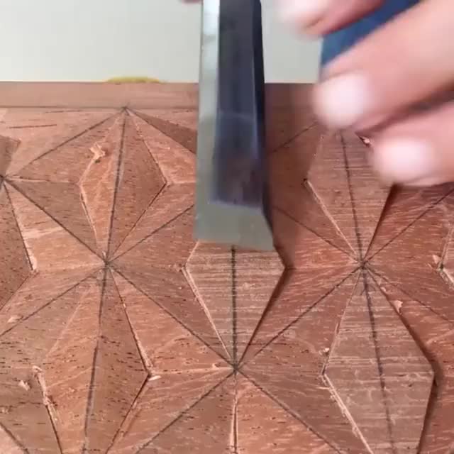 Wood carving