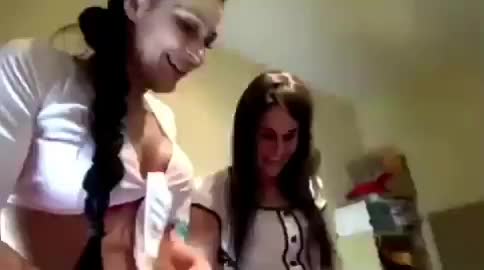 Random hotties pissing on a guy