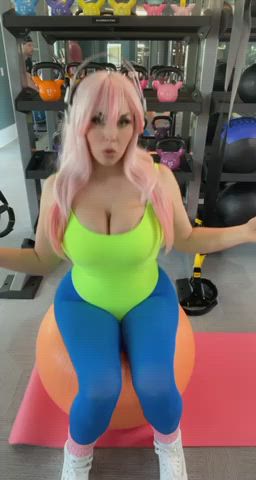 Anime Ass Cosplay gif