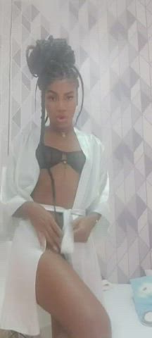 dancing ebony latina lingerie pussy skinny small tits teen tits gif