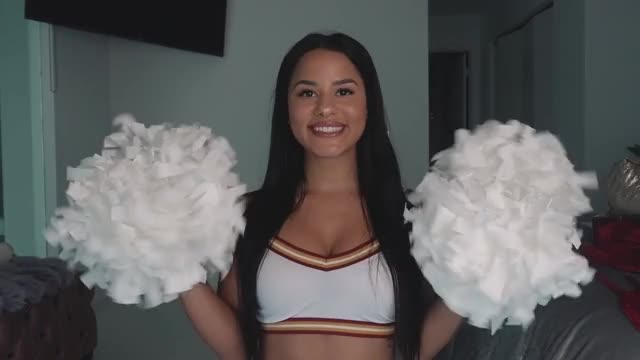 Katya Elise Henry cheerleader