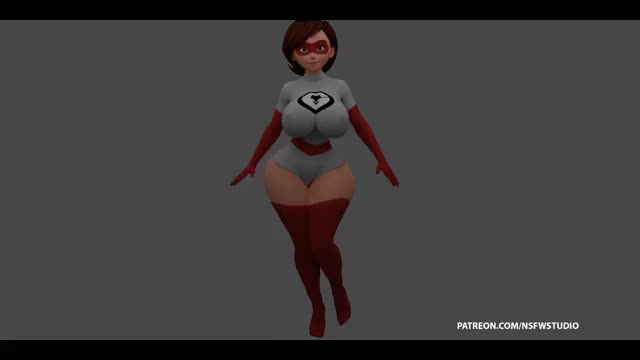 Helen parr sexy walk (NSFWSTUDIO) [The incredibles]