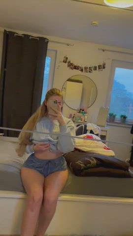 20 Years Old Bubble Butt Shorts gif