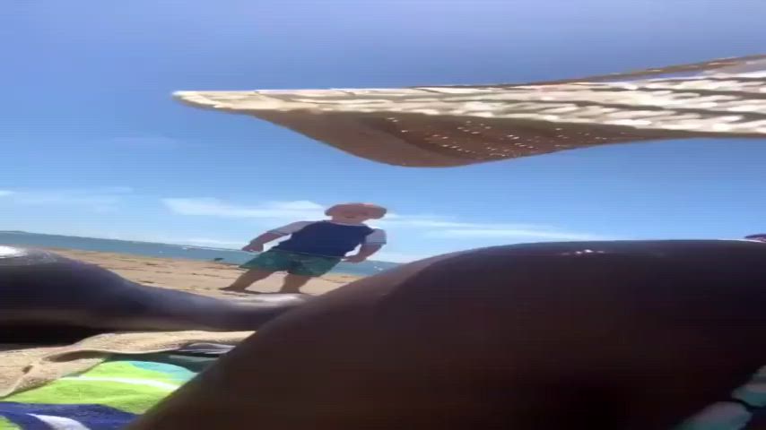 Babe Beach Ebony gif