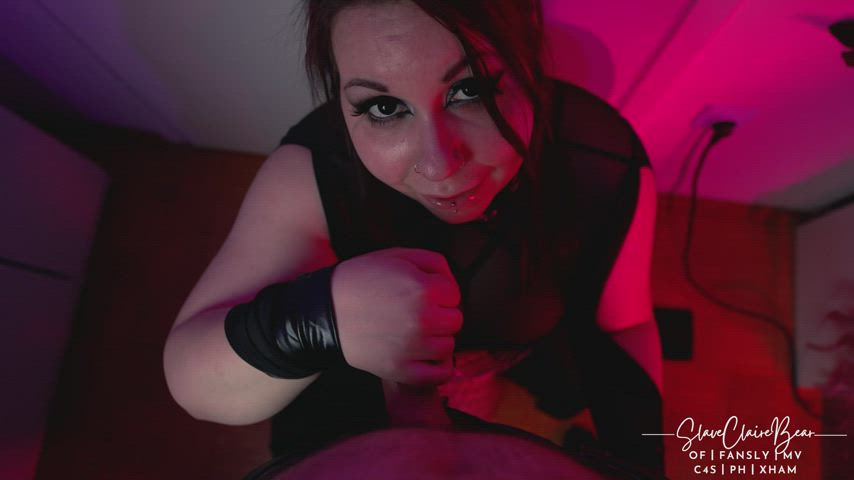 bdsm face slapping handjob jerk off kinky punishment rough slapping slaveclairebear