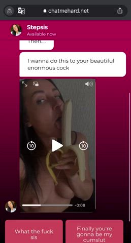 Stepsis found your dickpics [Part 2]