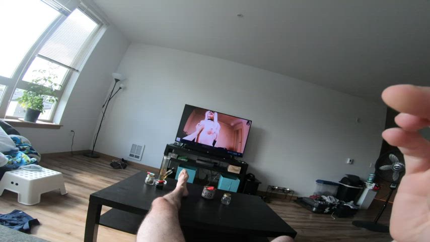 big dick pov watchingporn gif