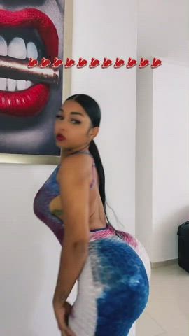 dominican tiktok twerking gif