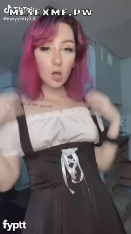 ahegao bunny colby camgirl costume kenzie madison orgy spreading step-brother tease