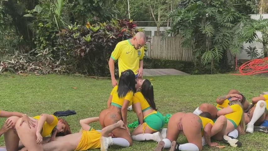World cup orgy party!