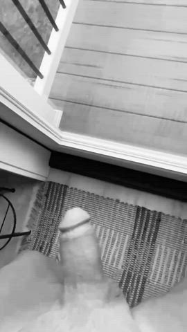 cock precum selfie thick cock gif