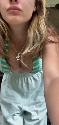 Bikini Busty Teen gif