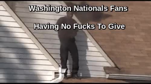 Washing Nationals Fans No F'ks To Give