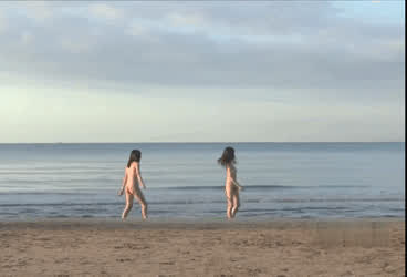 Asian Girlfriends Girls Nude Nudist Nudity Outdoor gif