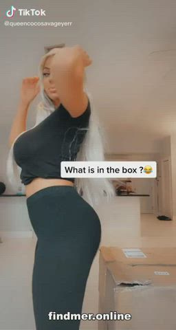 Amateur Big Tits Boobs Booty Hardcore Homemade Teen TikTok Tits gif