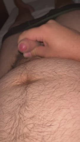 chubby cum hairy jerk off masturbating gif