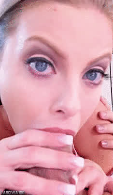Britney Amber Eye Contact gif