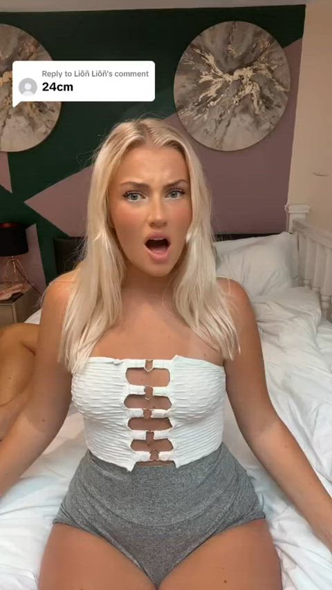 big dick blonde female pov joi onlyfans pov reaction small tits teen gif