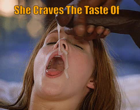 She Craves the Taste of a Real Man