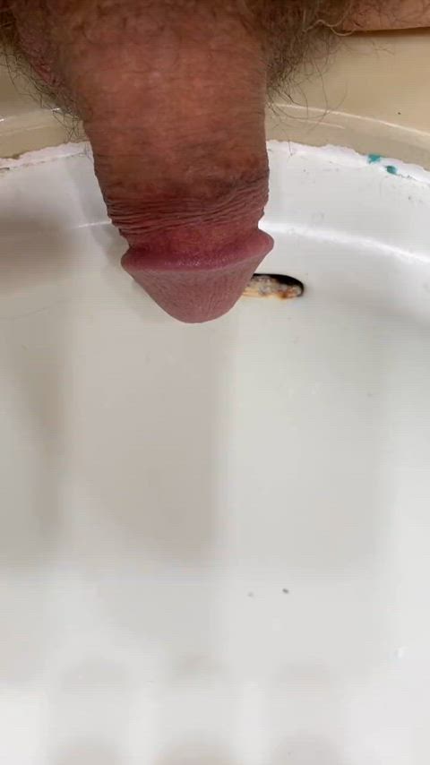 cock pee peeing piss pissing watersports gif