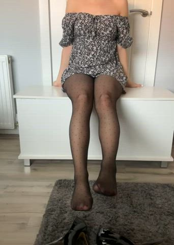 feet feet fetish nylon pantyhose tights gif