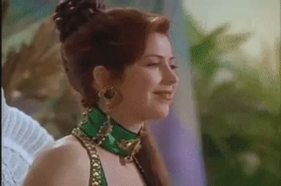 90s Porn Ass Bikini Celebrity Dana Delany Female POV Redhead Retro Thong gif