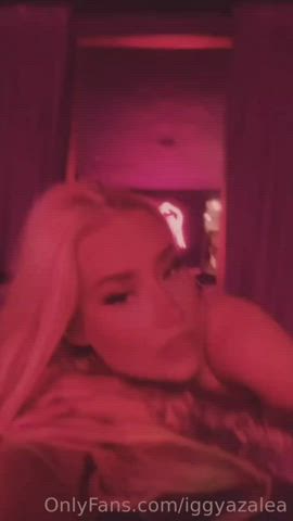 ass celebrity iggy azalea onlyfans tease thong gif