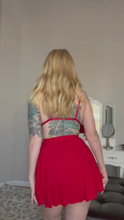 Blonde Booty Tattoo gif