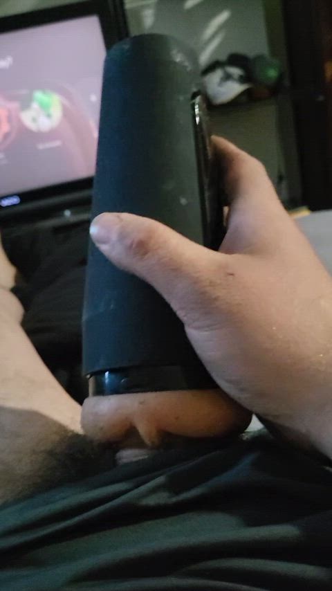 cock fleshlight sex toy masturbation gif