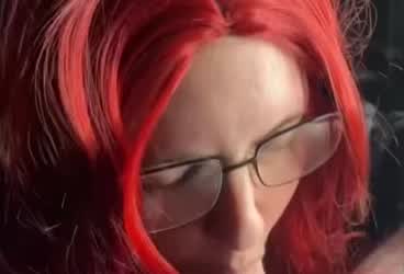 Blowjob Redhead Sloppy Sucking Porn GIF by xolovevanessa