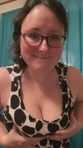 Just trying to tempt you with my boobs, is it working?