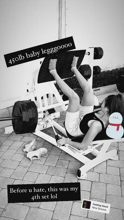 Fitness Gym Legs gif