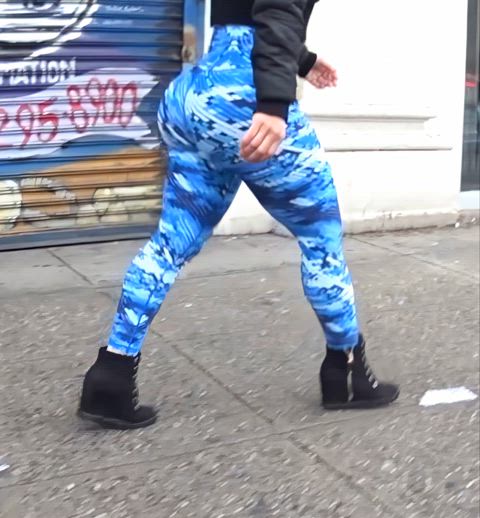 ass candid leggings gif