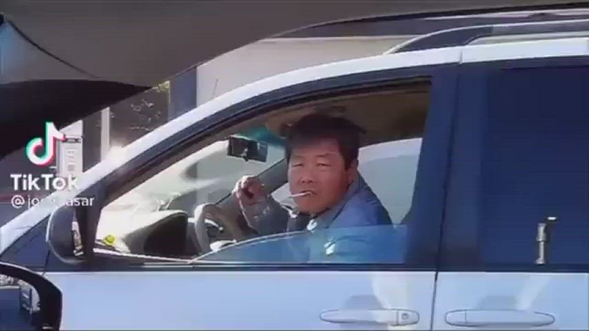 asian asian cock caption car chinese funny porn non-nude reaction smoking surprise