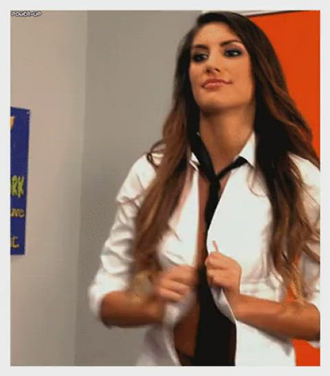 august ames flashing tits gif