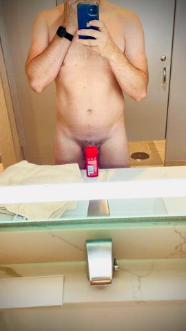 cock cute exhibitionism gym locker room penis public tease uncircumcised uncut gif