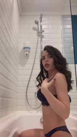 Lingerie Shower Women gif