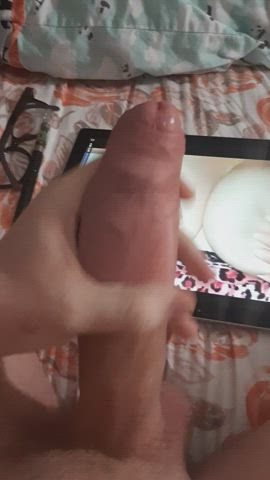 big tits masturbating nude gif